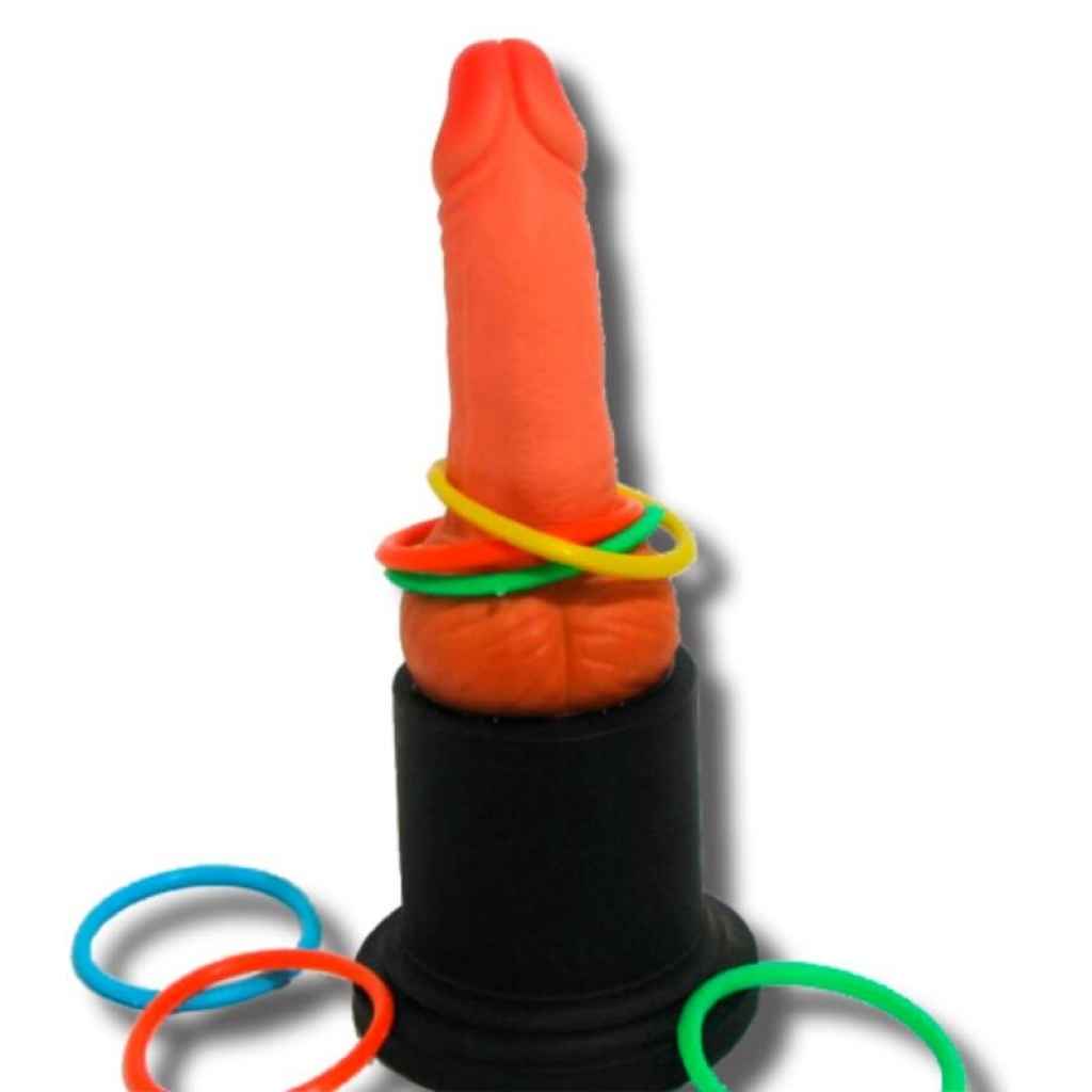 Juego Trofeo - Pene y Anillas de Estimulación