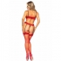 Set de Encajes Leg Avenue Tres Piezas Rojo