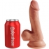 King Cock Plus 3D Dildo con Testículos 17 Cm