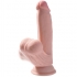 King Cock Plus 3D Dildo Swinging Balls 15.2 Cm Natural