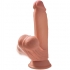 Dildo King Cock Plus Con Bolas Osilantes - 15.2 cm