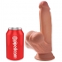 Dildo King Cock Plus Con Bolas Osilantes - 15.2 cm