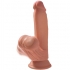 Dildo King Cock Plus Con Bolas Osilantes - 15.2 cm