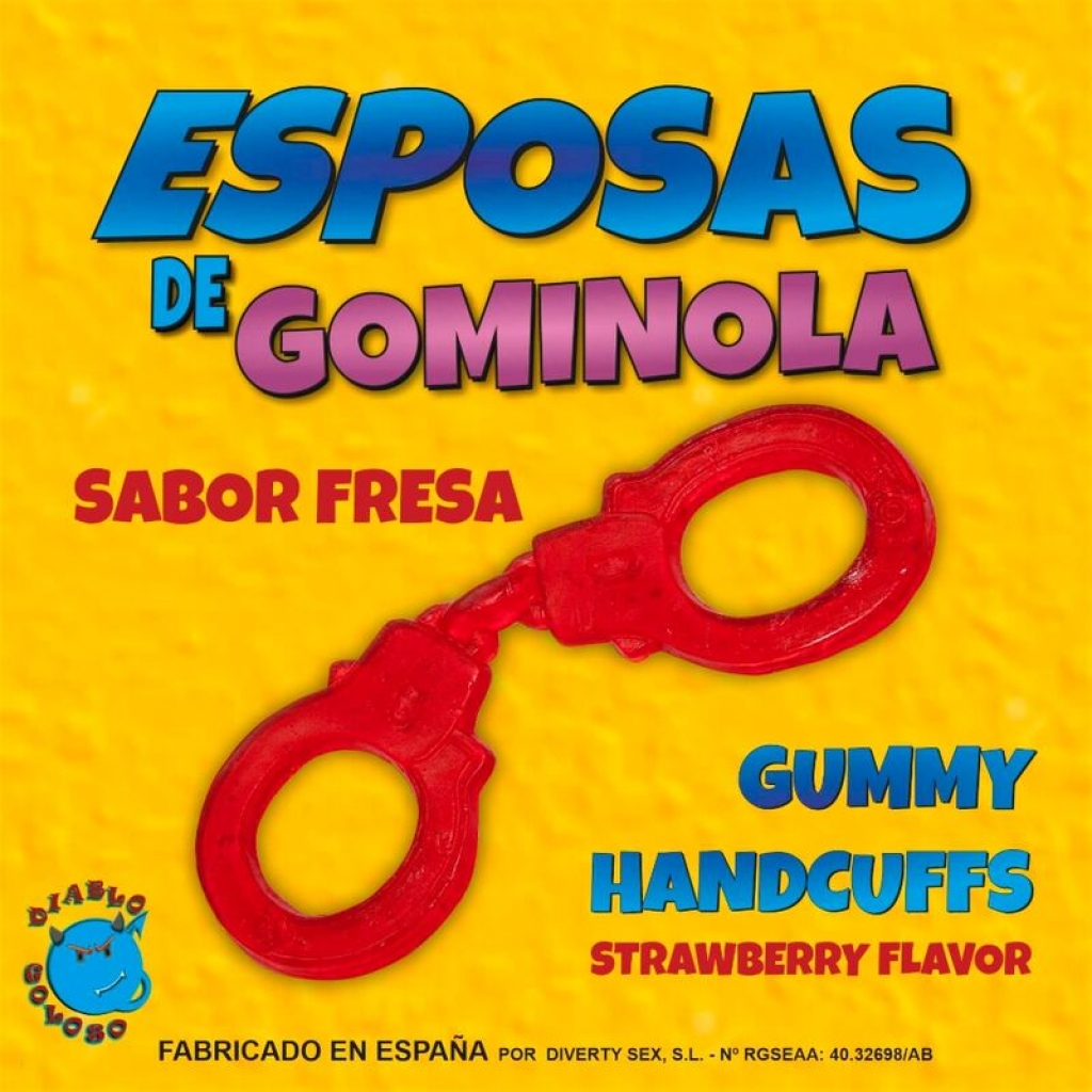 Esposas de Gominola Rojas Sabor Fresa