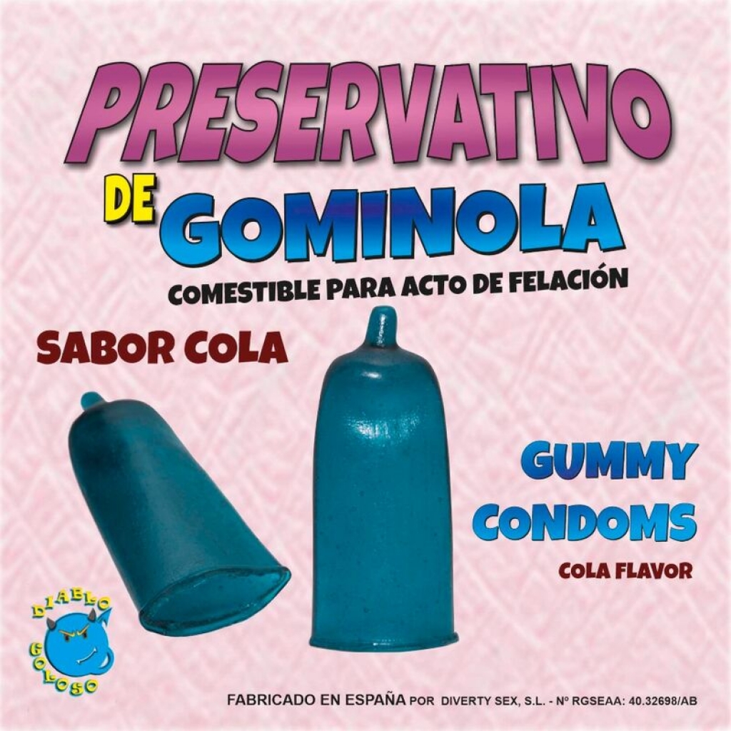 Preservativo De Gominola Sabor Cola