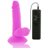 Dildo Flexible Con Vibración Morado 17 Cm