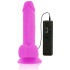 Dildo Flexible con Vibración Lila - 20.5 cm