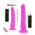 Dildo Flexible con Vibración - 21 cm