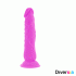 Dildo Flexible con Vibración - 21 cm