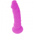 Dildo Flexible con Vibración - 21 cm