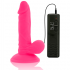 Dildo Flexible con Vibración Rosa 17 cm