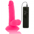 Dildo Flexible con Vibración Rosa 17 cm