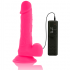 Dildo Flexible Con Vibración Rosa 20.5 cm -o 4.2 cm