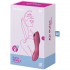 Satisfyer Curvy Trinity 3 Estimulador Y Vibrador Rojo