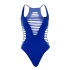 Leg Avenue: Body Tanga Racerback - Azul