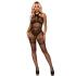 Bodystocking Cuello Halter Negro - Leg Avenue