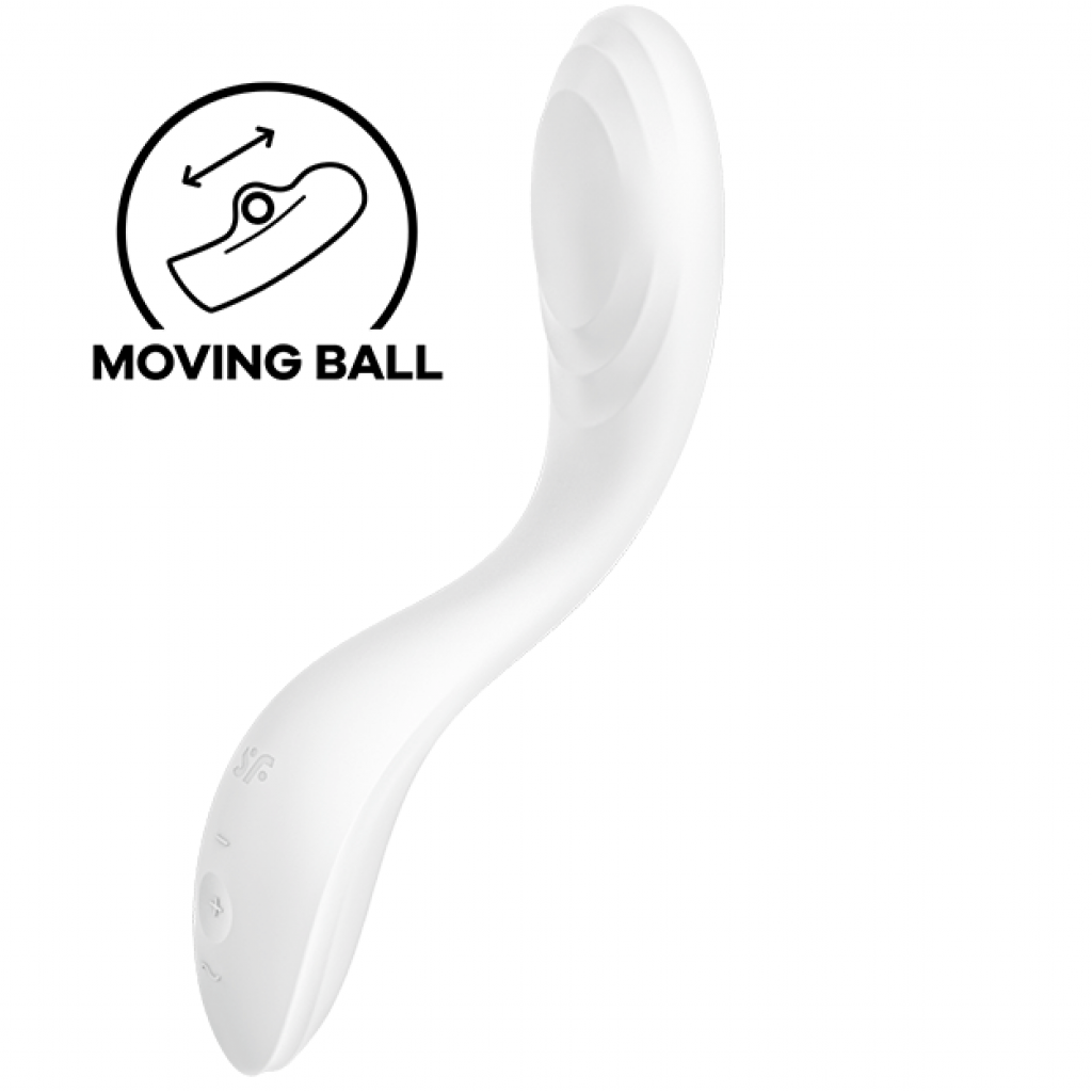 Satisfyer Rrrolling Placer Vibrador Punto G Blanco