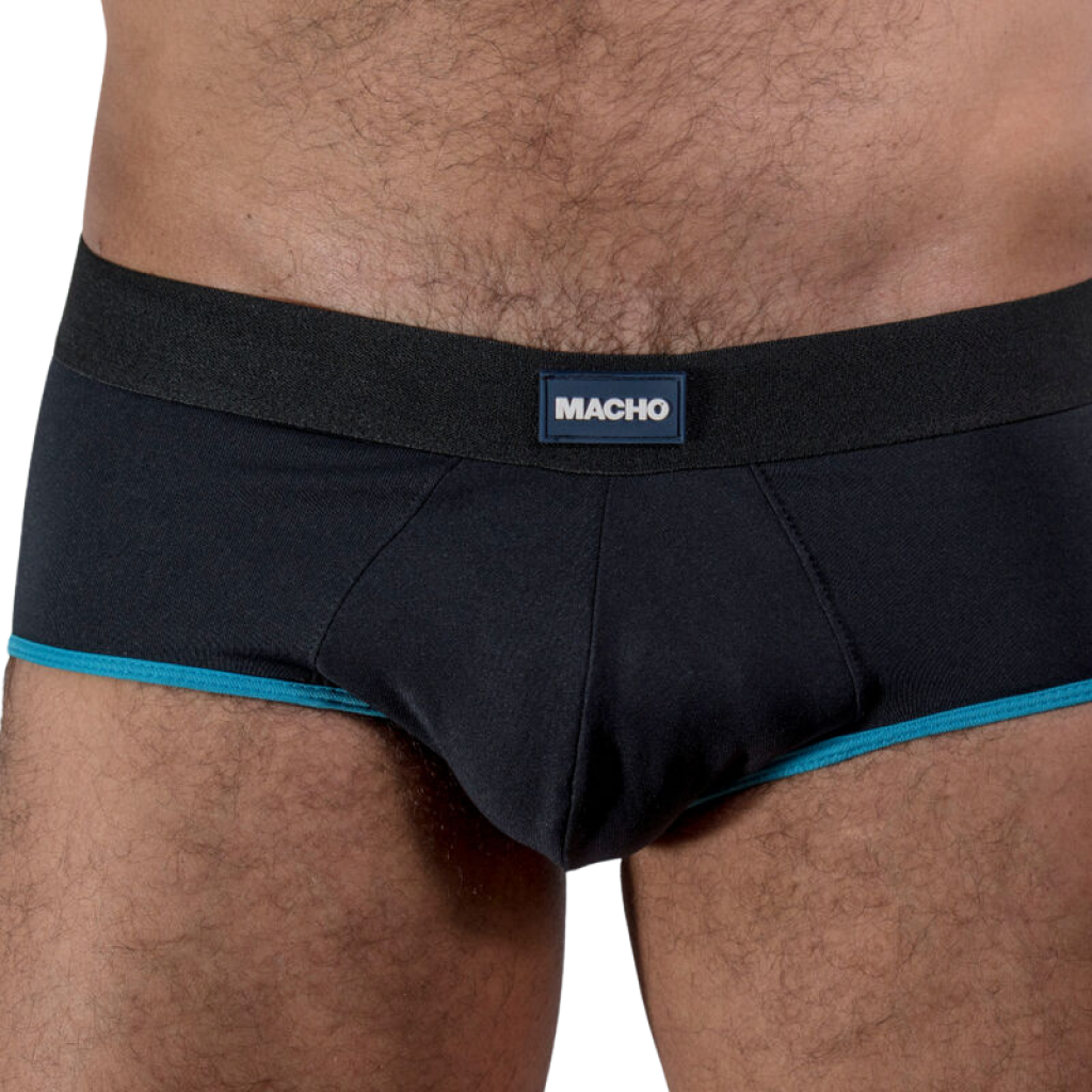 Macho Ms24b Calzoncillo Brief Dark Azul S