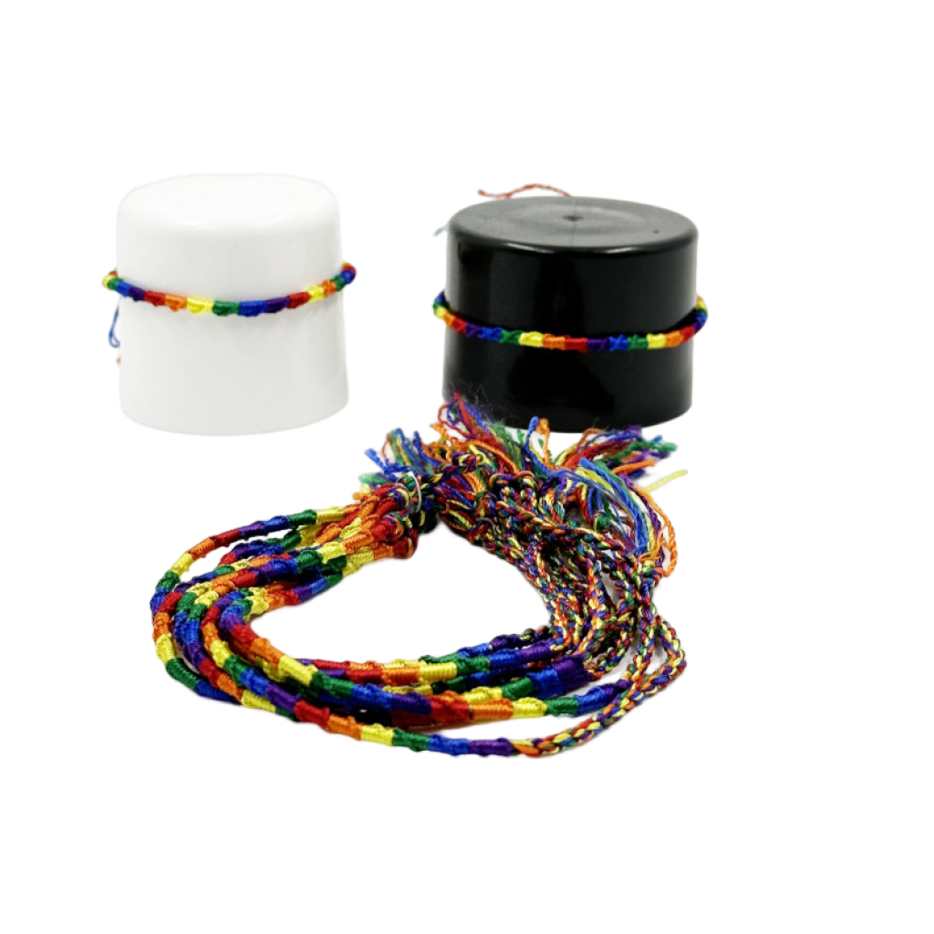 Pulsera Hilo Fino Bandera LGTB