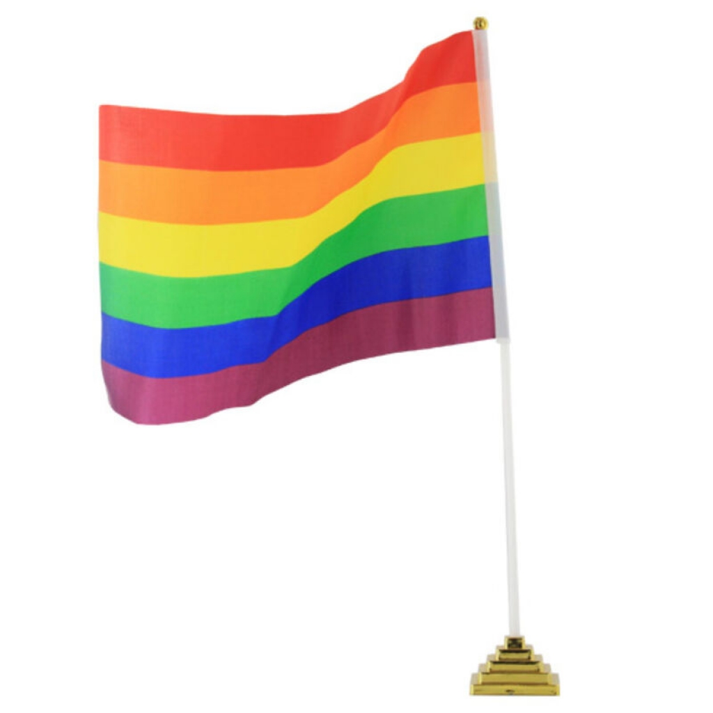 Banderín de Sobremesa Pequeño LGBT