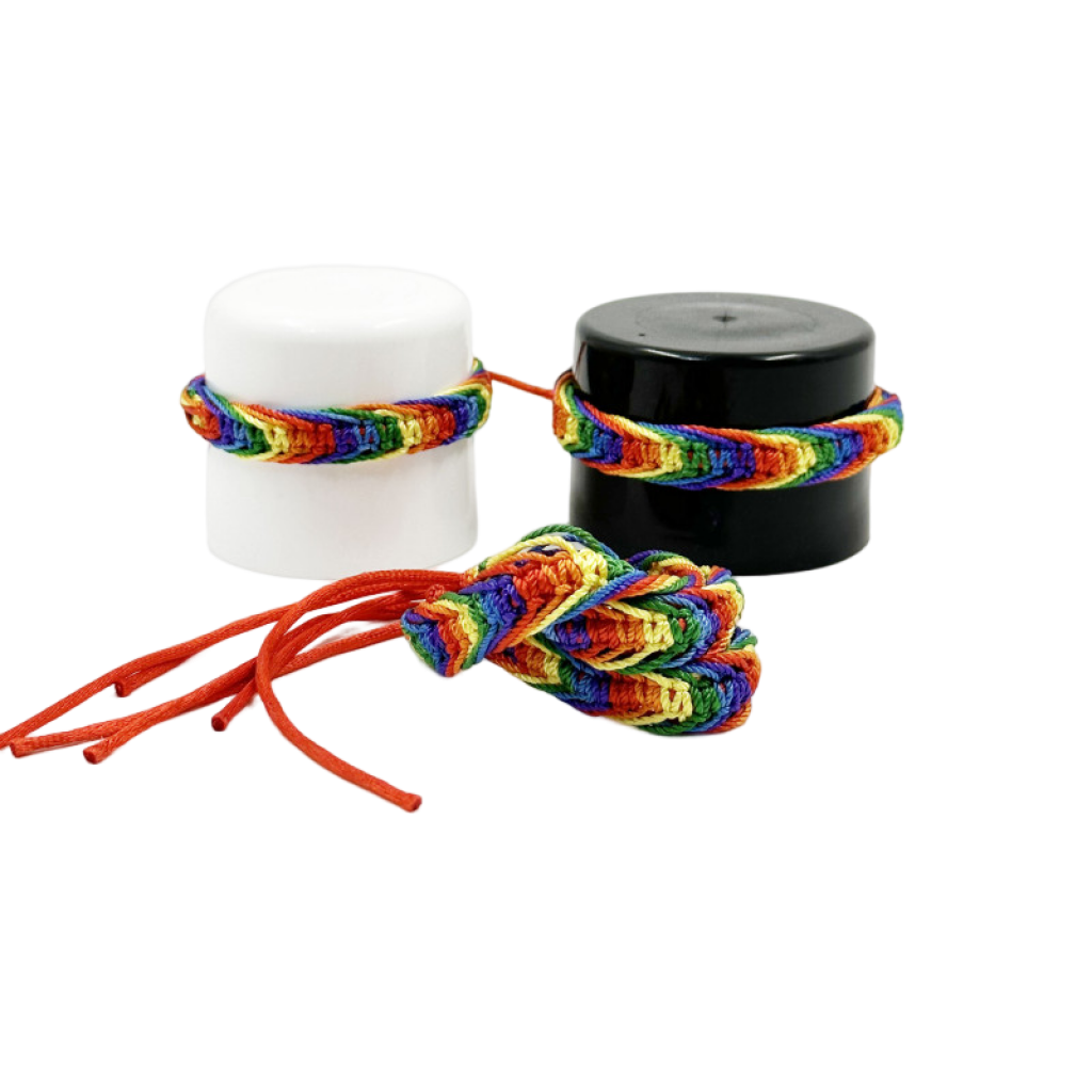 Pulsera Hilo Trenzado Bandera LGBT