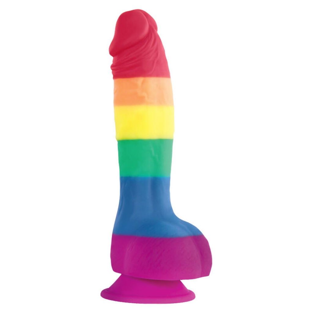 Dildo Bandera LGBT - 15 cm