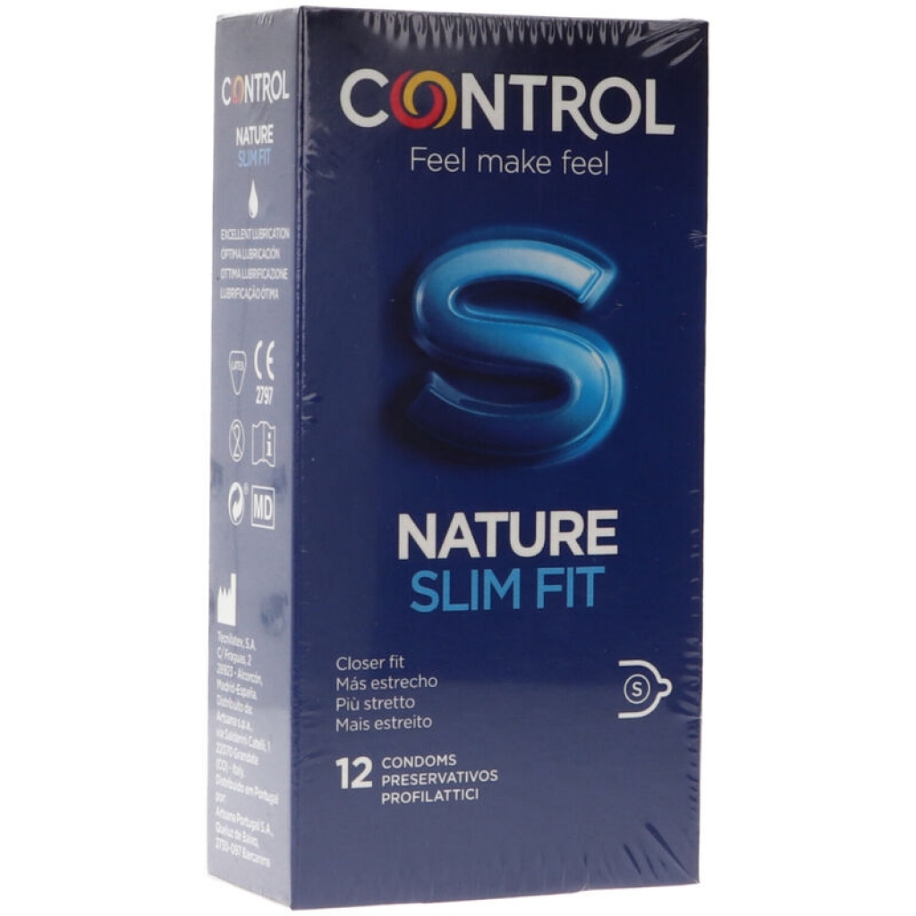 Control Nature Slim Fit - Preservativos 12 Unidades