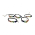 Pulsera Bolas De Cristal Bandera Lgbt