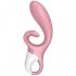 Vibrador Rabbit App Satisfyer Hug Me Rosa