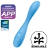 Vibrador Satisfyer G-spot Flex 4+ App Azul