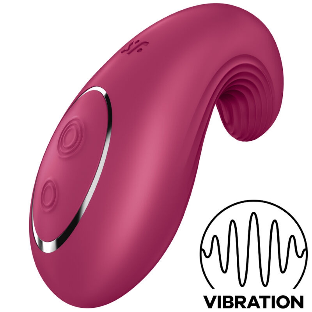 Vibrador Lay-on Satisfyer Dipping Delight Rojo