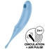 Estimulador y Vibrador Satisfyer Twirling Pro Azul