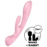 Satisfyer Triple Oh - Vibrador Híbrido Rosa