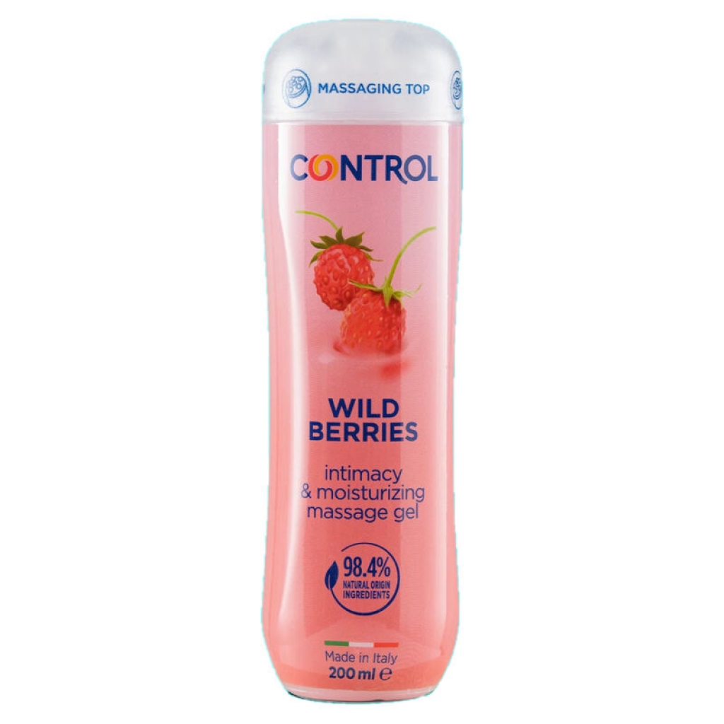 Control Gel de Masaje 3 en 1 Wild Berries 200 ml