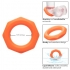 Alpha Sexagon Ring Naranja