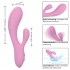 Vibrador Contour Zoie Rosa