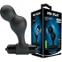 Plug Anal Vibrador de Silicona Negro