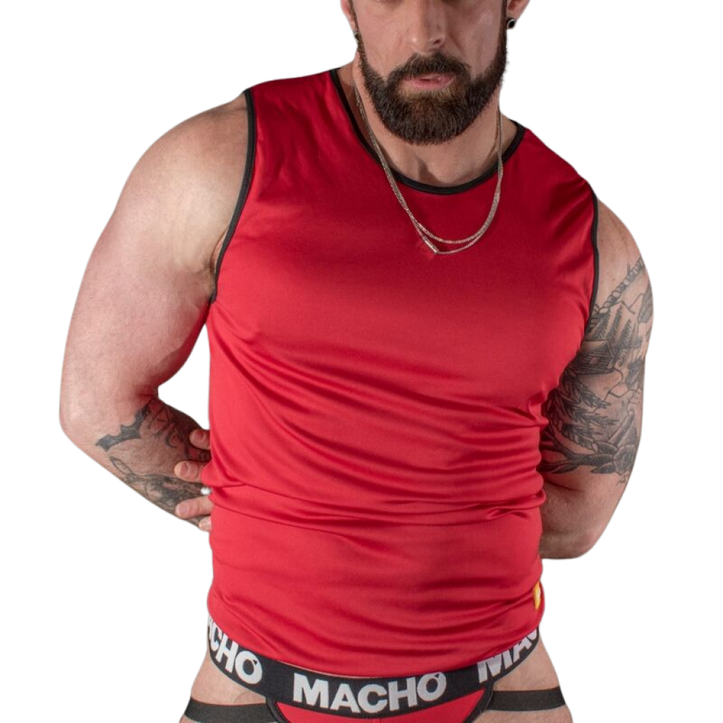 Camiseta Macho Roja - S/M