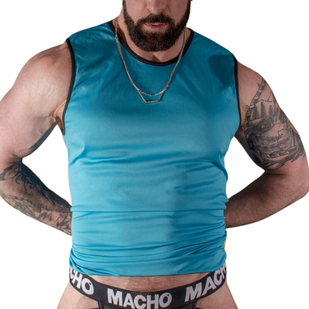 Camiseta Macho Azul S/M