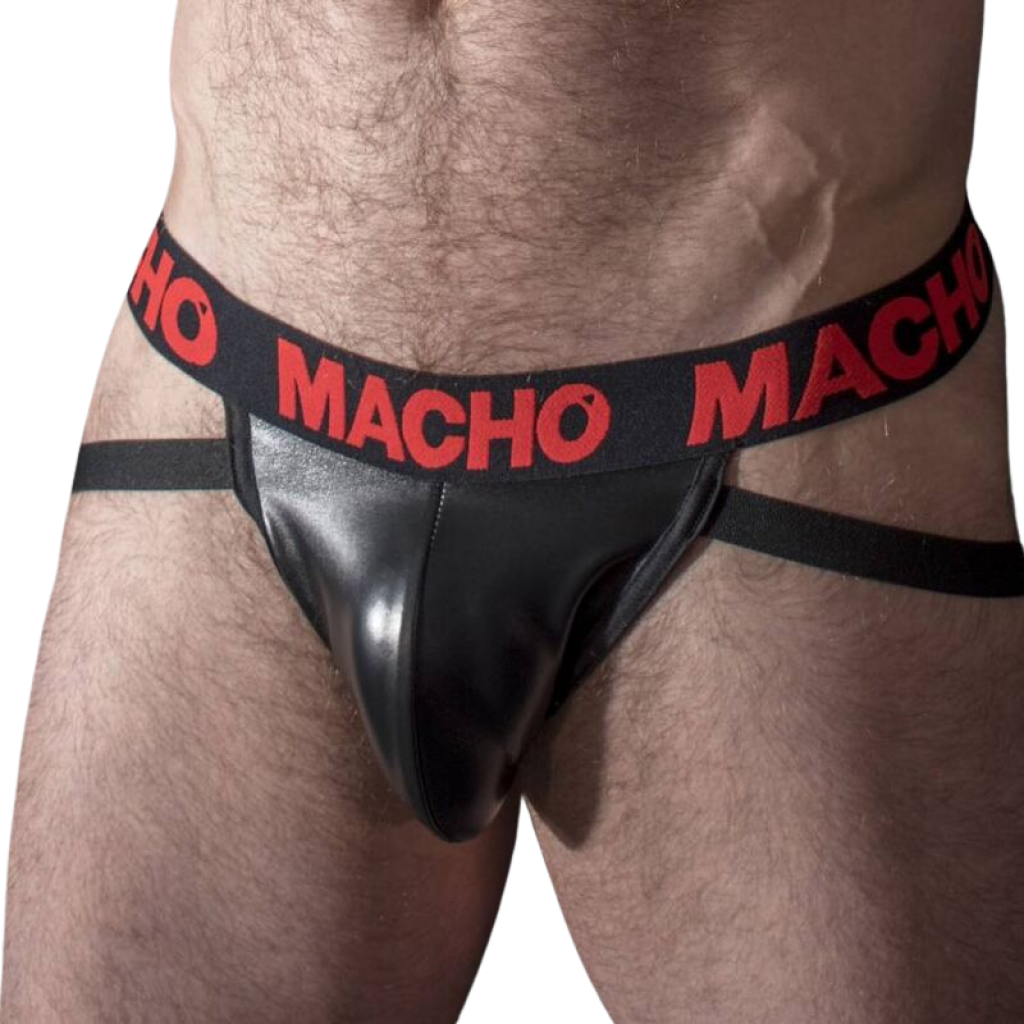 Macho Mx25rc Jock Cuero Rojo M