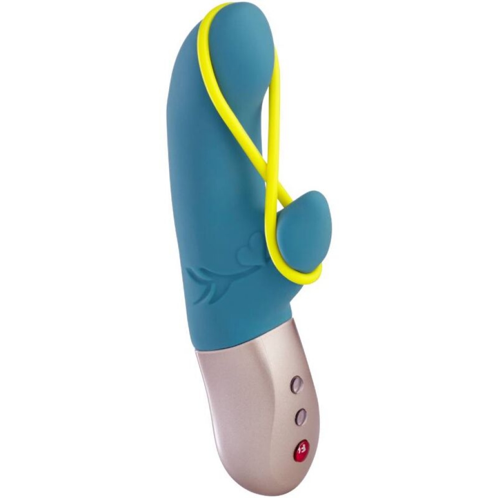 Amorino MiniVibrador Gasolina/Amarillo Fluo