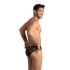 Calzoncillos Sexys para Hombre con Encaje Floral Negro