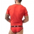 Camiseta Anais Men Soul: Sexy y Confortable en Rojo