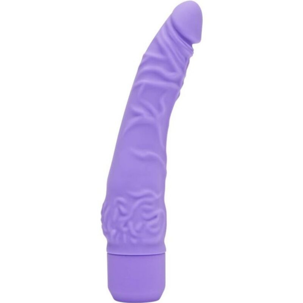 Vibrador Clásico Slim Morado de Alta Calidad