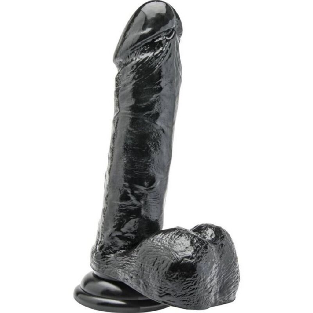 Dildo Realístico de 18 Cm Negro