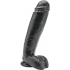 Dildo Realístico Negro con Testículos - 25.5 cm