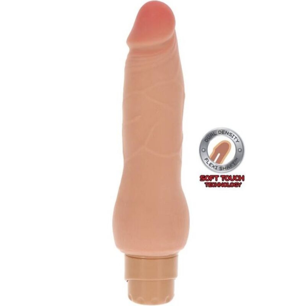 Vibrador Dual Density Smooth Natural