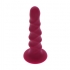 Ribbed Dong 12 cm - Rojo