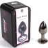 Secretplay Gunmetal Butt Plug Talla S 7 Cm