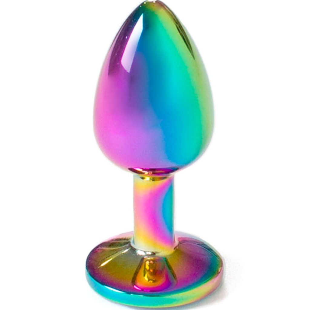 Secretplay Metal Butt Plug Multicolor Talla S 7 Cm